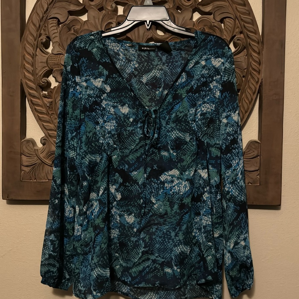 Flowy sheer swim cover.